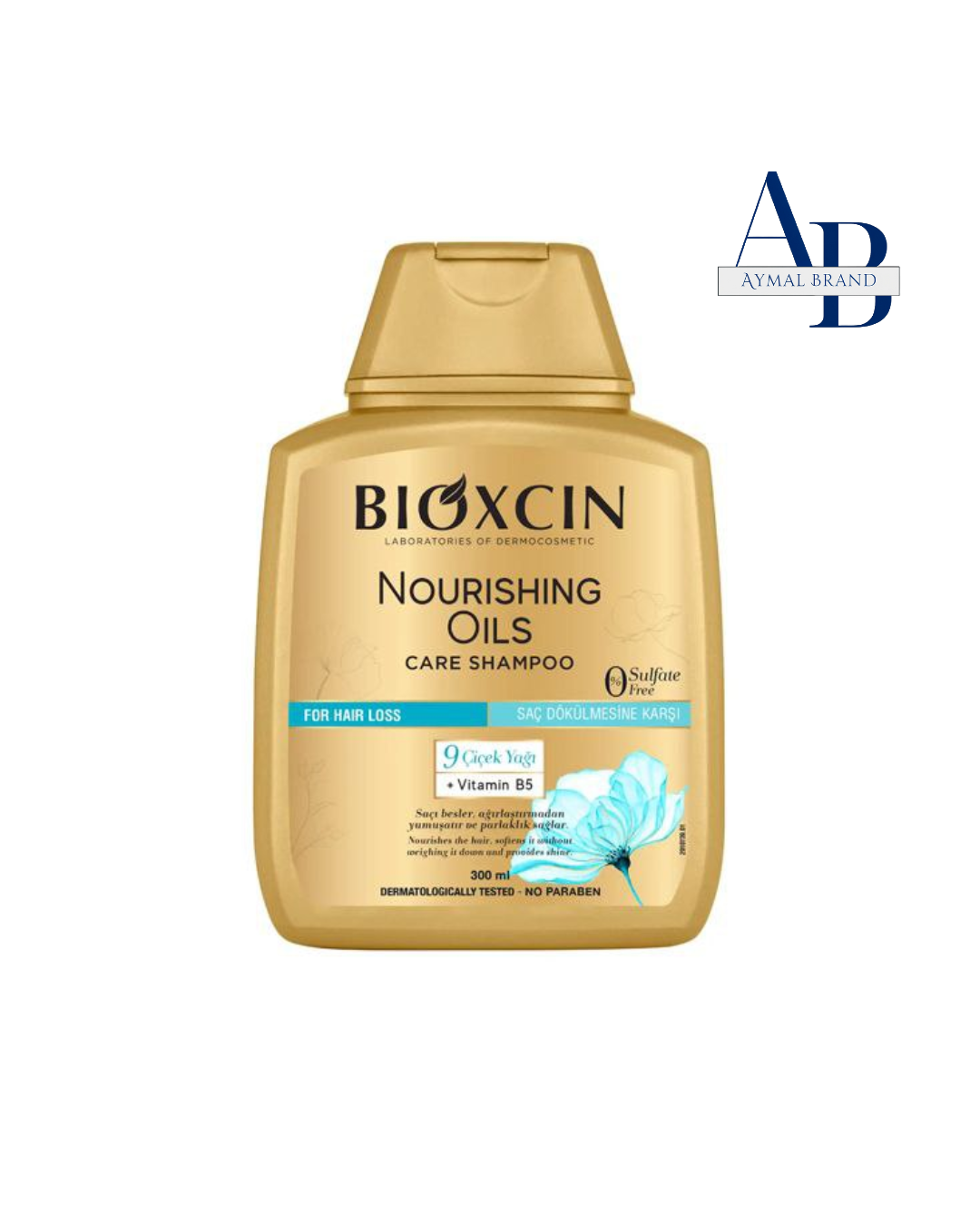 شامپو 9 روغن مغذی بدون سولفات بیوکسین (300 میل)