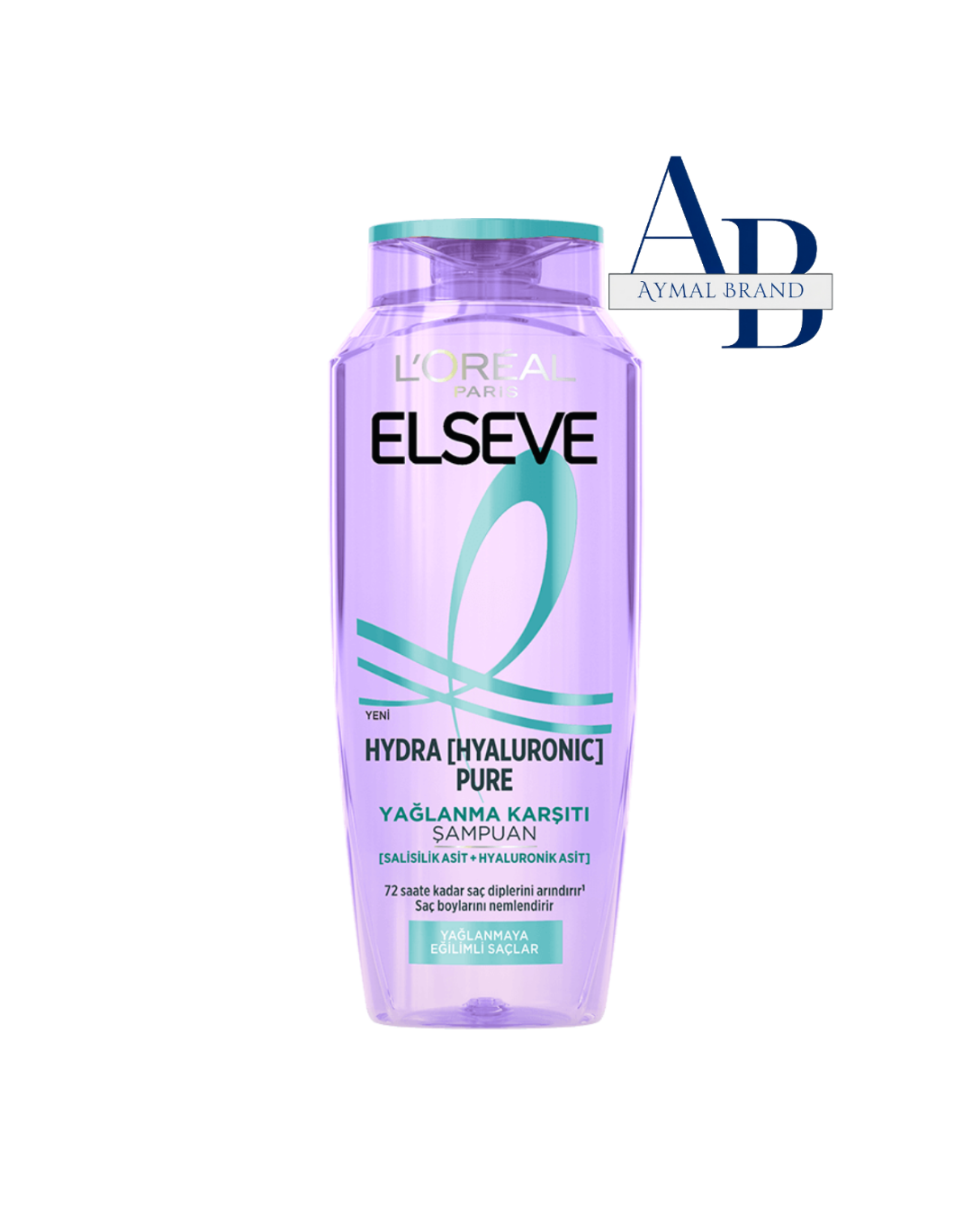 شامپو آبرسان لورال مخصوص موهای چرب و ضعیف 300 میل