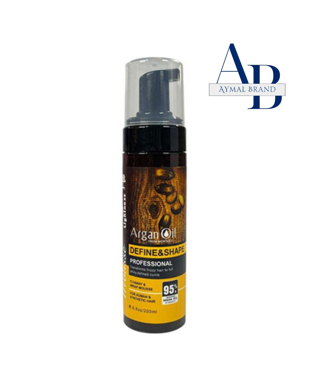 موس موی فر کننده و ضد وز روغن آرگان لایتنس ۲۰۰ میل