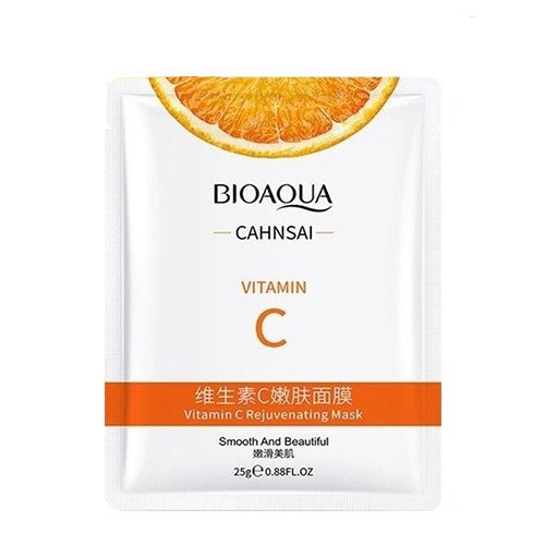 ماسک ورقه ای آبرسان بیوآکوا ویتامین سی (25 گرم)
