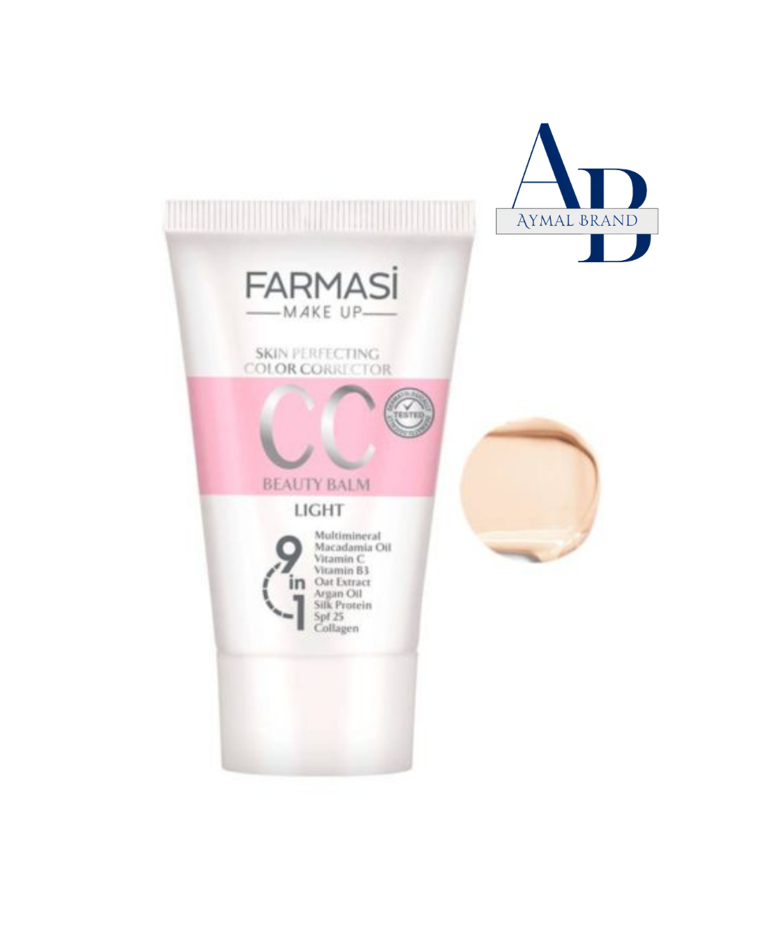 سی سی کرم فارماسی رنگ روشن (01)