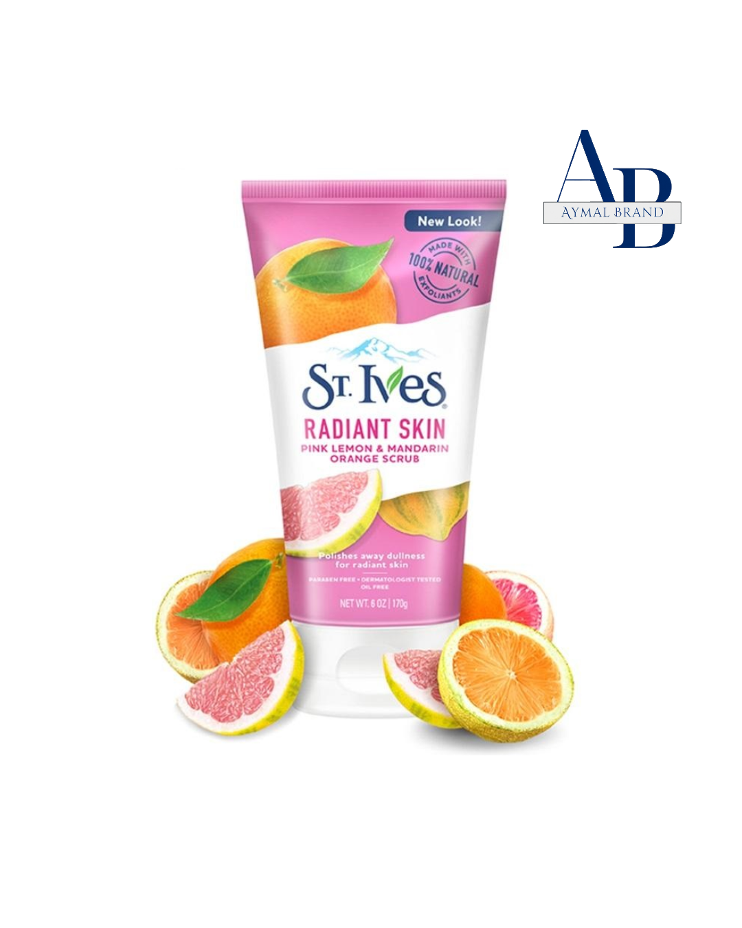 اسکراب لایه بردار لیمو و پرتقال سینت ایوز