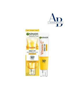 ضد آفتاب و ضد لک بی رنگ ویتامین گارنیر spf 50