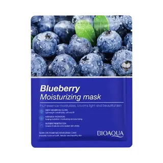 ماسک ورقه ای آبرسان بیواکوا رایحه بلوبری (25 گرم)