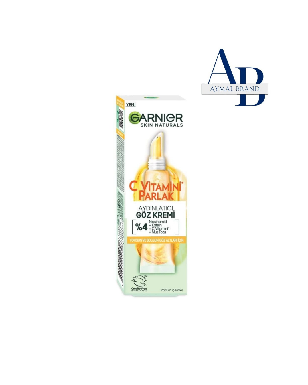 کرم دور چشم روشن کننده ویتامین سی گارنیر 15 میل